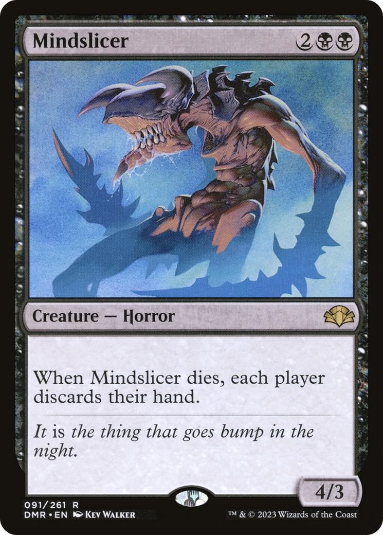 Mindslicer (DMR-091) [Dominaria Remastered] Foil MTG Single Wizards of the Coast