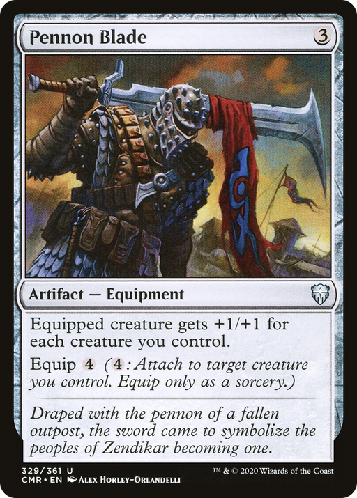 Pennon Blade (CMR-329) [Commander Legends] MTG Single Wizards of the Coast