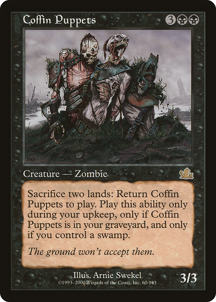 Coffin Puppets (PCY-060) [Prophecy] MTG Single Wizards of the Coast