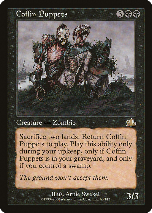 Coffin Puppets (PCY-060) [Prophecy] MTG Single Wizards of the Coast