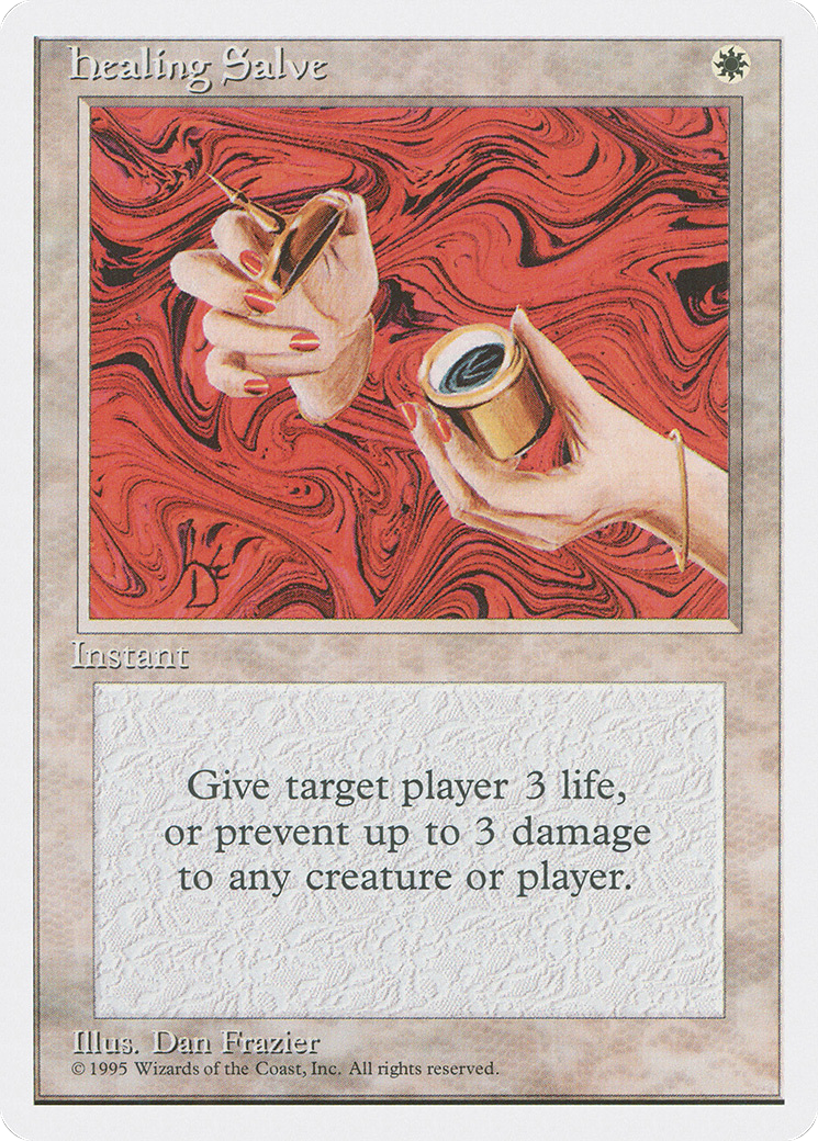 Healing Salve (4ED-) [Fourth Edition] MTG Single Wizards of the Coast