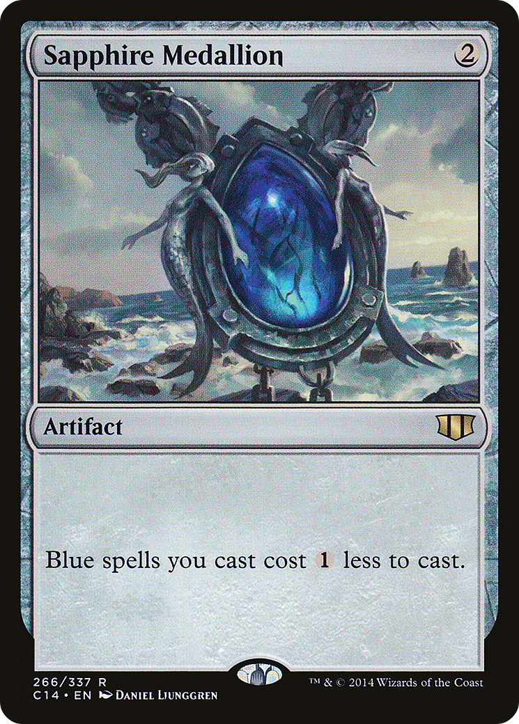 Sapphire Medallion (C14-266) [Commander 2014] MTG Single Wizards of the Coast
