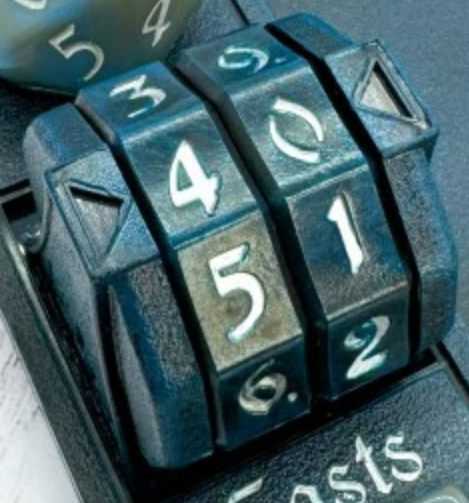 Nerd Gear: LifeTrax Counter - Deep Blue Dice & Gaming Accessories Nerd Gear