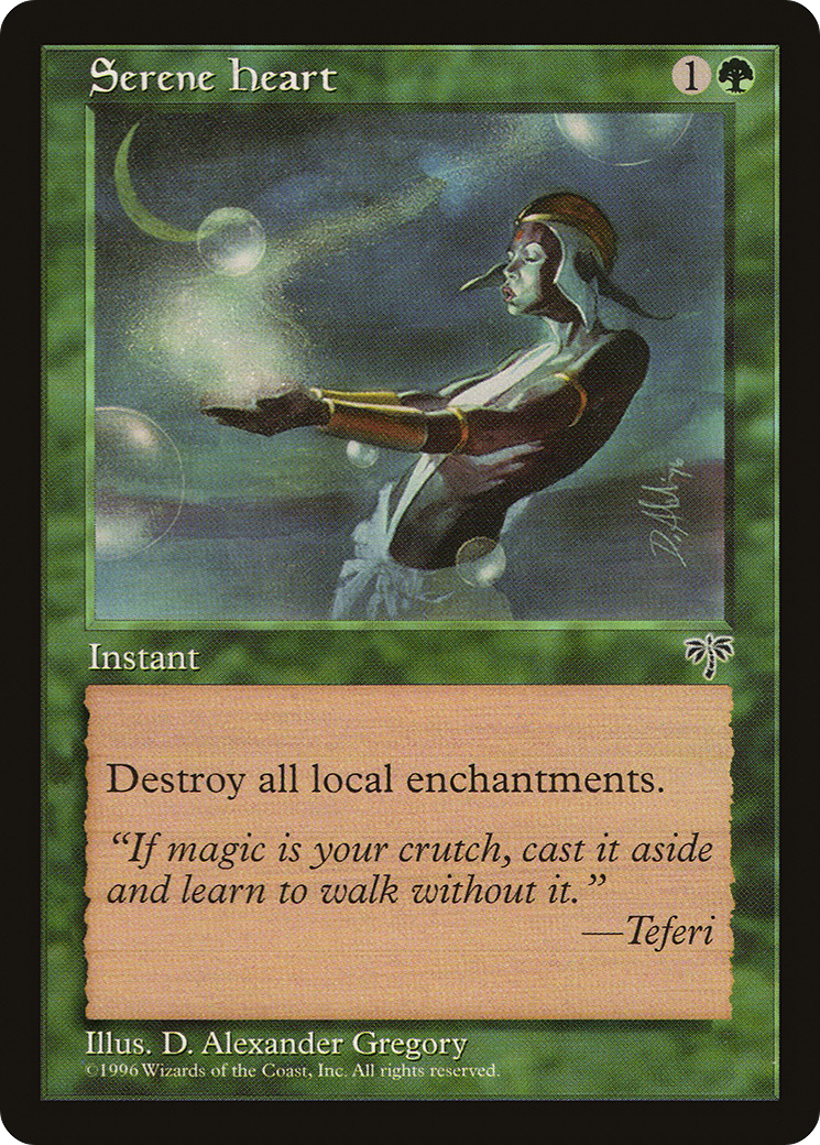 Serene Heart (MIR-242) [Mirage] MTG Single Wizards of the Coast