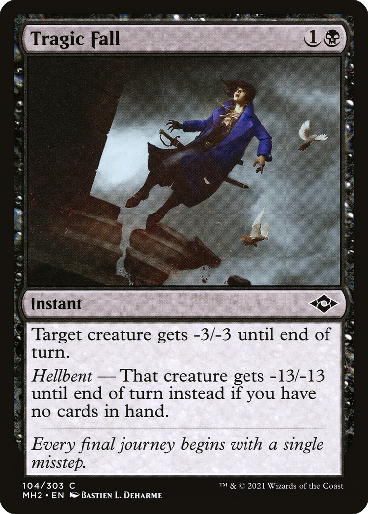 Tragic Fall (MH2-104) [Modern Horizons 2] MTG Single Modern Horizons 2
