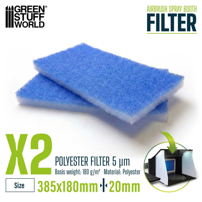 Green Stuff World: Airbrush - Spray Booth Filters