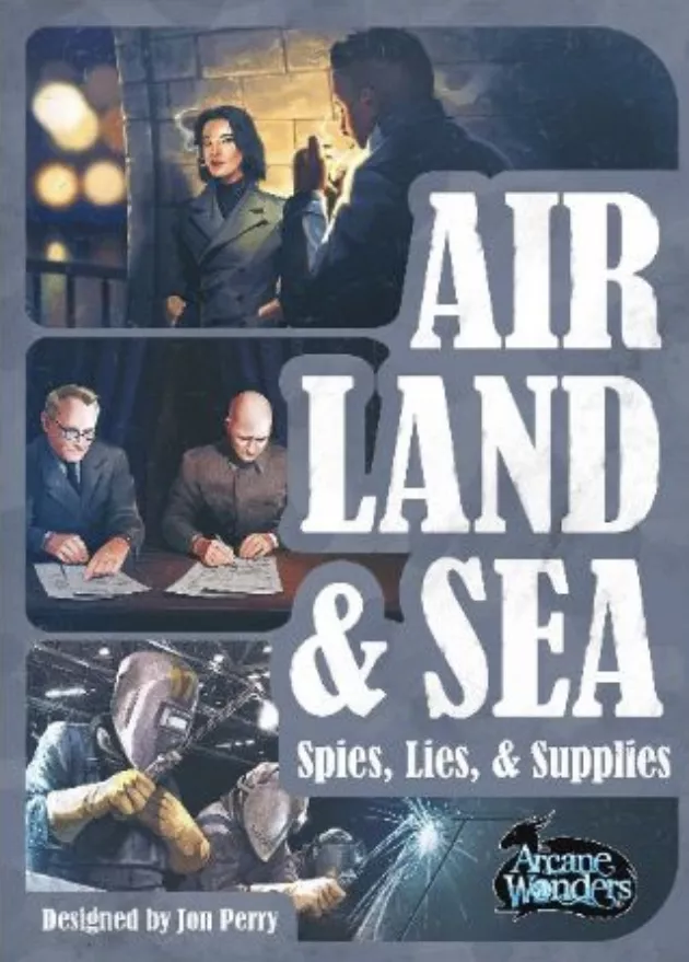 Air, Land & Sea: Spies, Lies & Supplies Board Games Arcane Wonders   