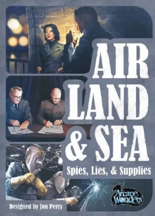 Air, Land & Sea: Spies, Lies & Supplies Board Games Arcane Wonders   