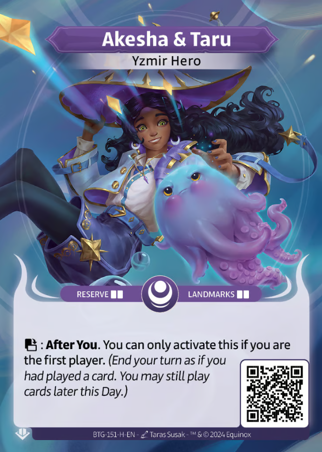 Altered TCG: Starter Deck - Yzmir Altered TCG Sealed Equinox   