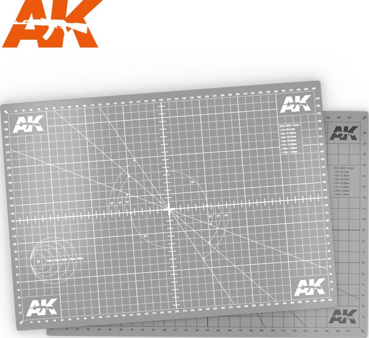 AK Interactive: Cutting Mat A3