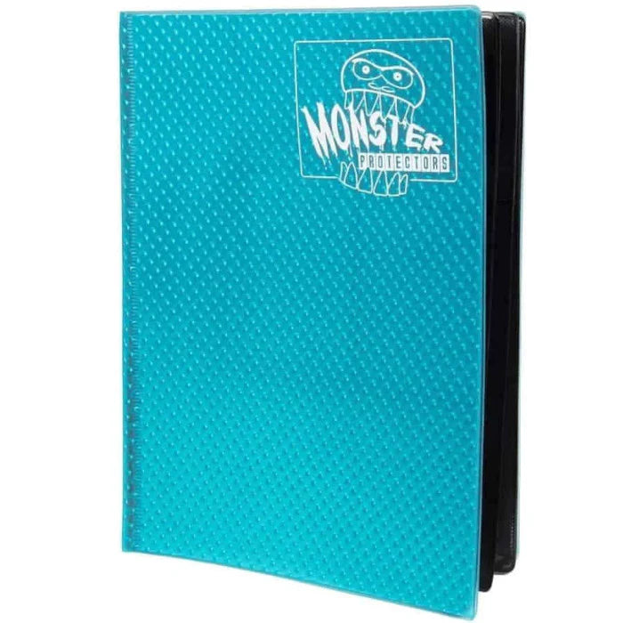 Monster Protectors: Holofoil 9-Pocket Binder Aqua Blue Binders & Pages Monster Protectors