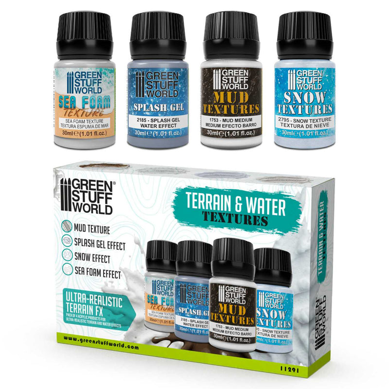 Green Stuff World: Textures Series - Water Texture Paste Set