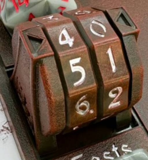 Nerd Gear: LifeTrax Counter - Chaos Red Dice & Gaming Accessories Nerd Gear