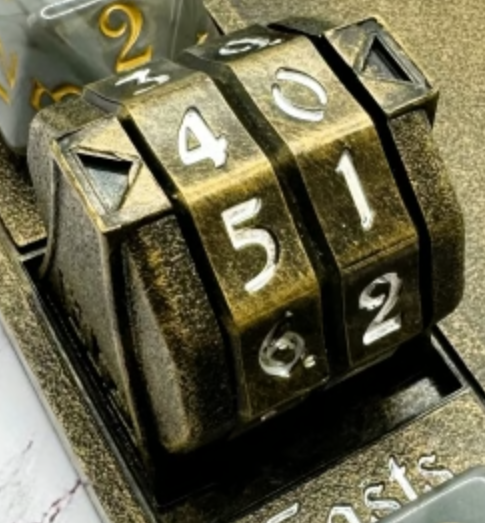 Nerd Gear: LifeTrax Counter - Ancient Bronze Dice & Gaming Accessories Nerd Gear