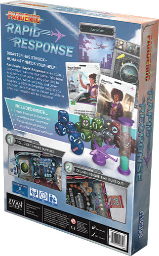 Pandemic Rapid Response Board Games Z-Man Games
