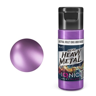 Ionic: Heavy Metal 0808 - Astral Violet Base Model Paints Runeforge Distribution