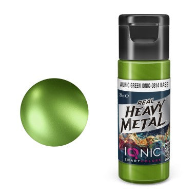 Ionic: Heavy Metal 0814 - Auric Green Base Model Paints Runeforge Distribution