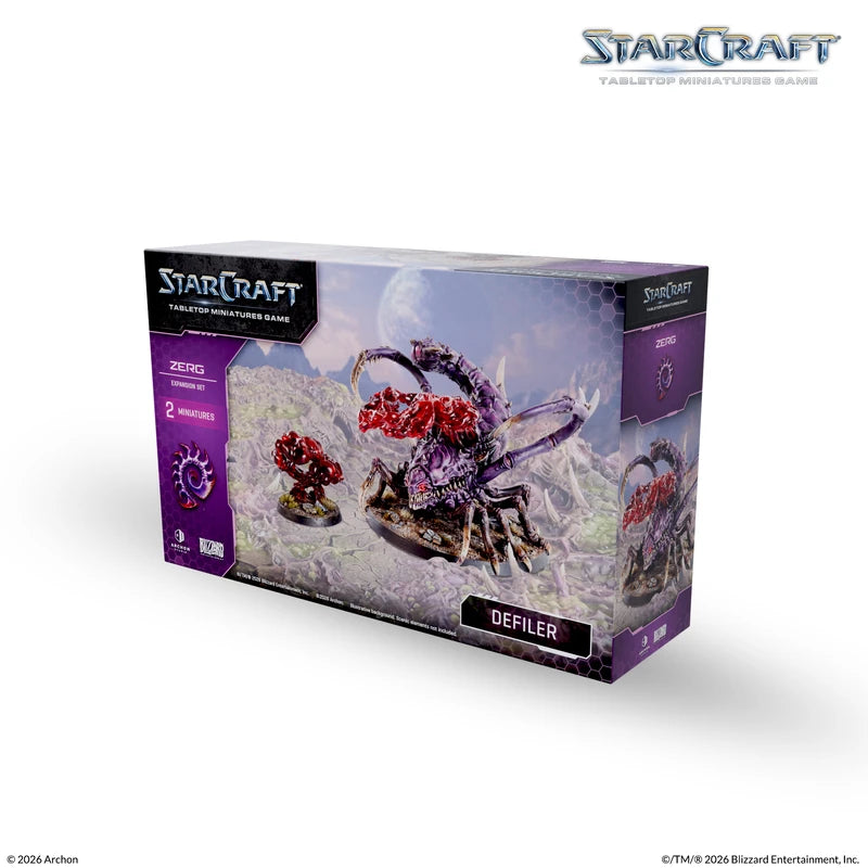 [PREORDER] StarCraft: Tabletop Miniatures Game - Zerg Defiler StarCraft: Tabletop Miniatures Game Archon Studio