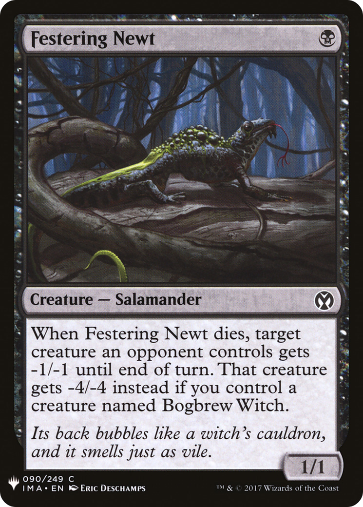 Festering Newt (LIST-IMA-90) [Mystery Booster] The List MTG Single Wizards of the Coast