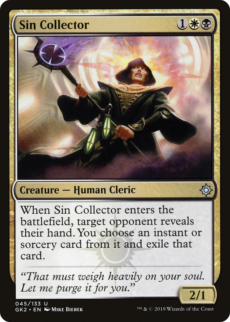Sin Collector (GK2-045) [Misc] RNA Guild Kit MTG Single Wizards of the Coast