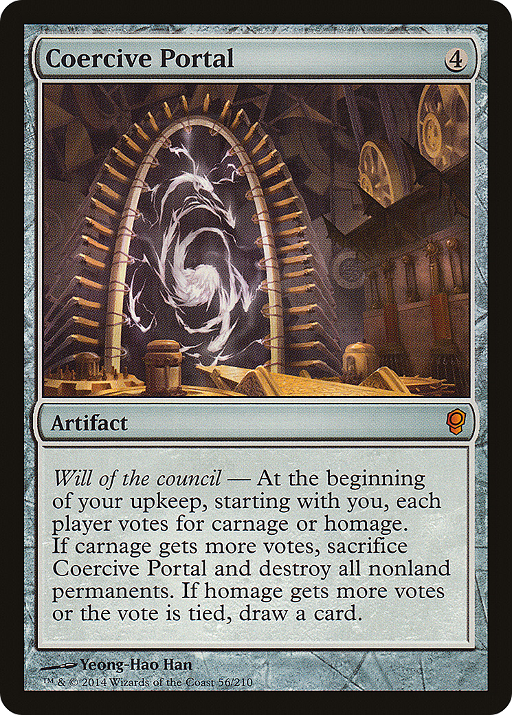 Coercive Portal [Conspiracy] MTG Single Magic: The Gathering   