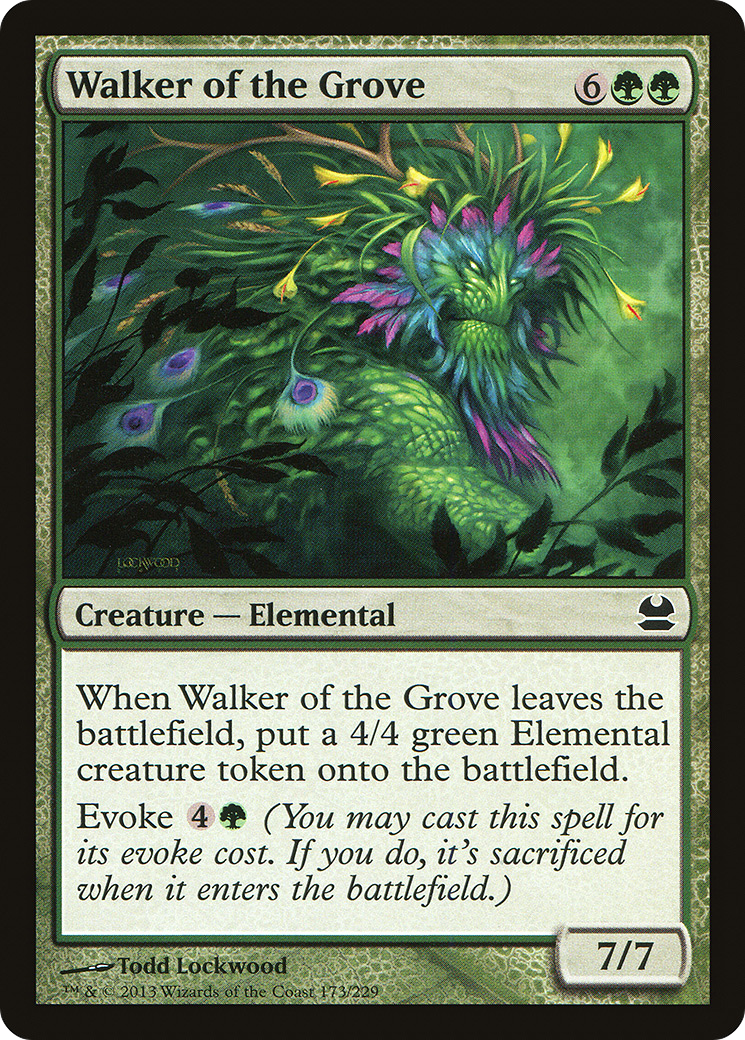Walker of the Grove (MMA-173) [Modern Masters] Foil MTG Single Modern Masters