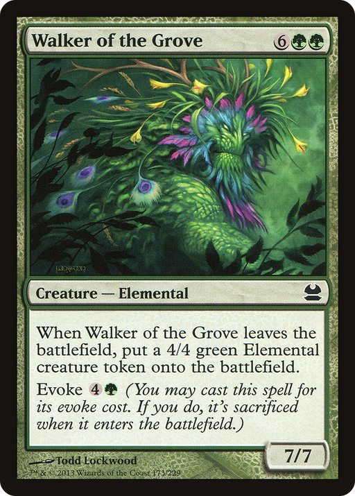 Walker of the Grove (MMA-173) [Modern Masters] Foil MTG Single Modern Masters