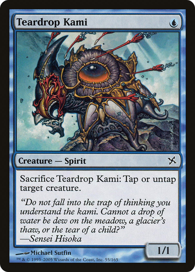 Teardrop Kami (BOK-055) [Betrayers of Kamigawa] Foil MTG Single Wizards of the Coast