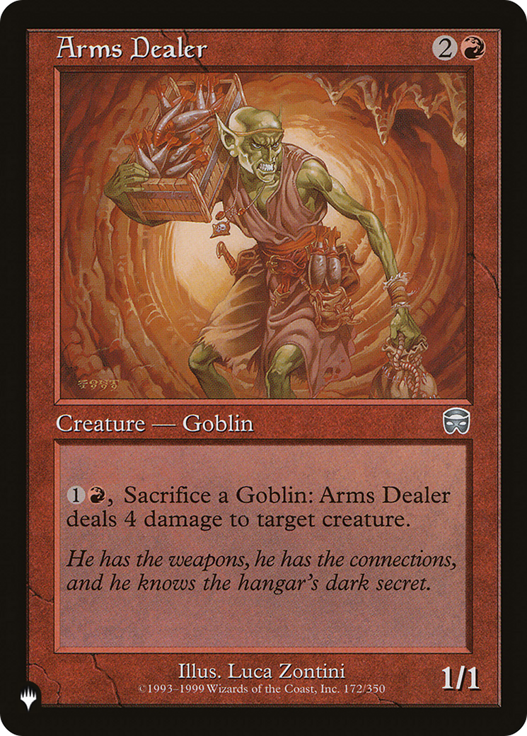 Arms Dealer (LIST-MMQ-172) [Mystery Booster] The List MTG Single Wizards of the Coast