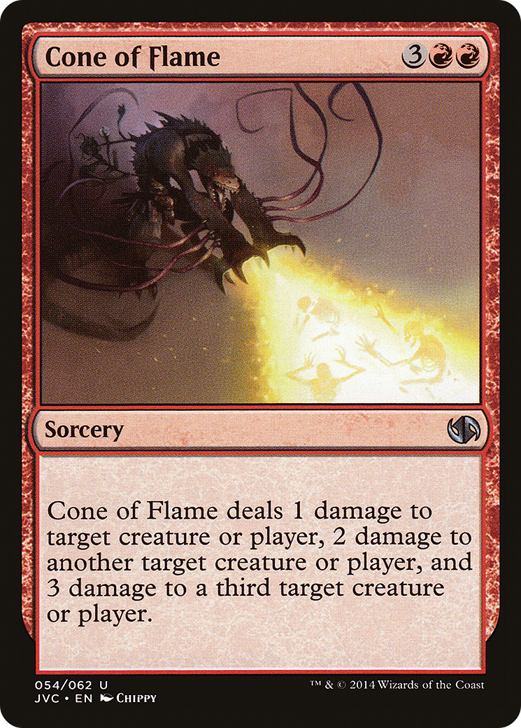 Cone of Flame (DD3-054) [Misc] Duel Decks Anthology: Jace vs. Chandra MTG Single Wizards of the Coast