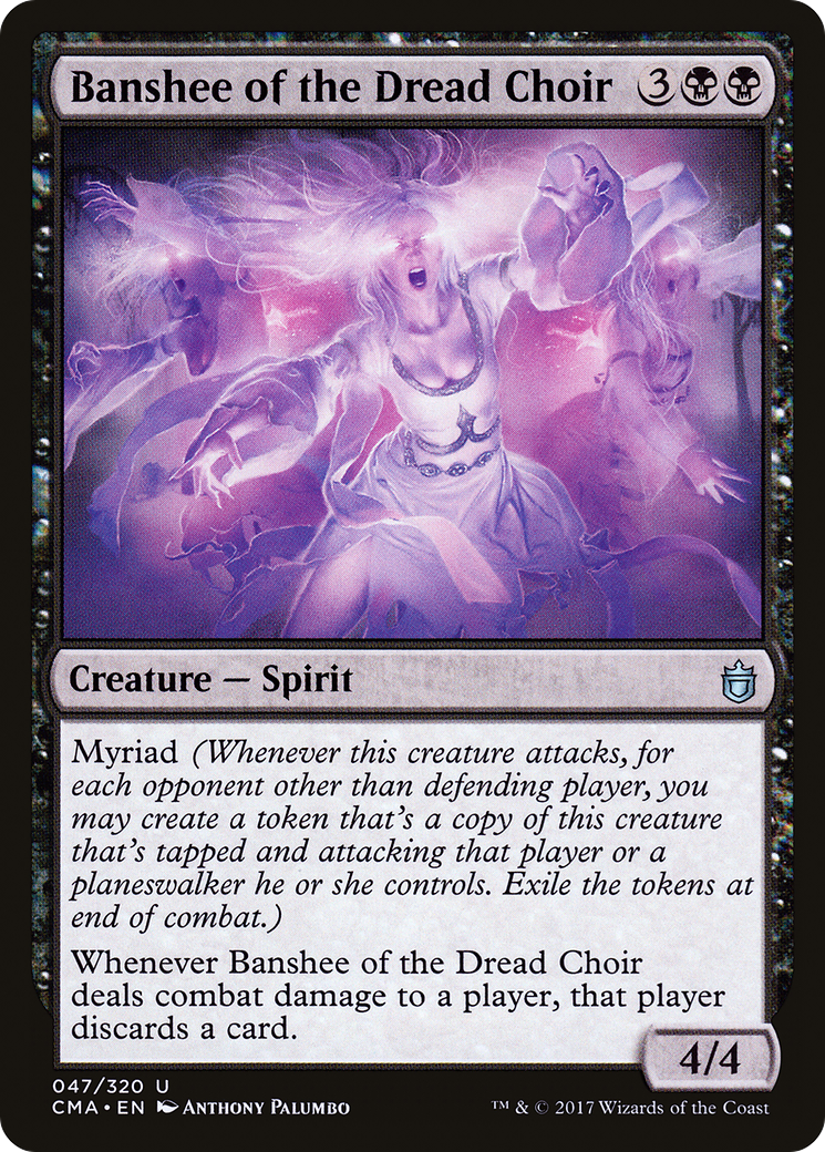Banshee of the Dread Choir (CMA-047) [Commander Anthology] MTG Single Wizards of the Coast
