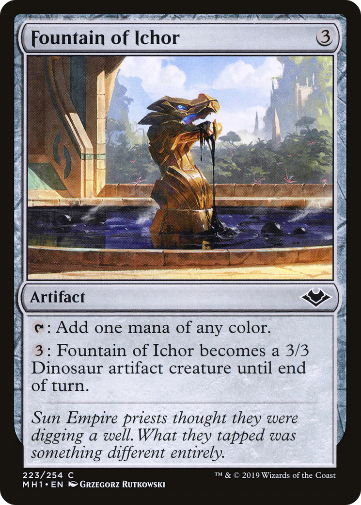 Fountain of Ichor (MH1-223) [Modern Horizons] Foil MTG Single Modern Horizons