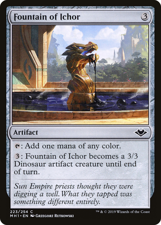 Fountain of Ichor (MH1-223) [Modern Horizons] Foil MTG Single Modern Horizons