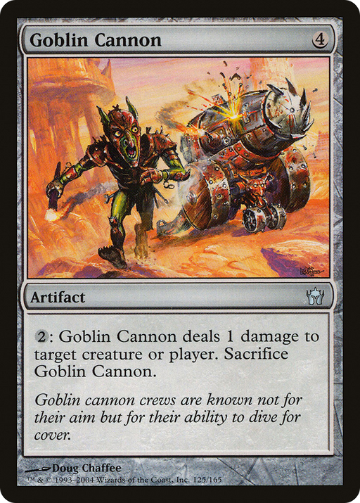 Goblin Cannon (5DN-125) [Fifth Dawn] MTG Single Wizards of the Coast