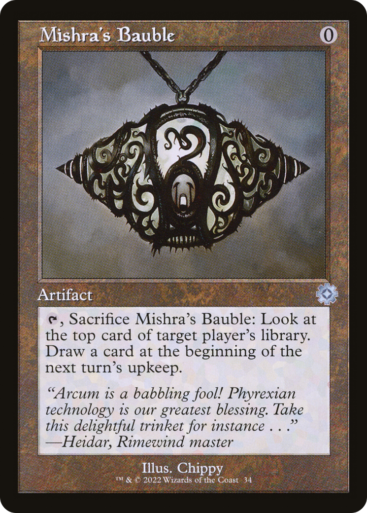 Mishra's Bauble (BRR-034) [The Brothers' War Retro Artifacts] MTG Single Wizards of the Coast