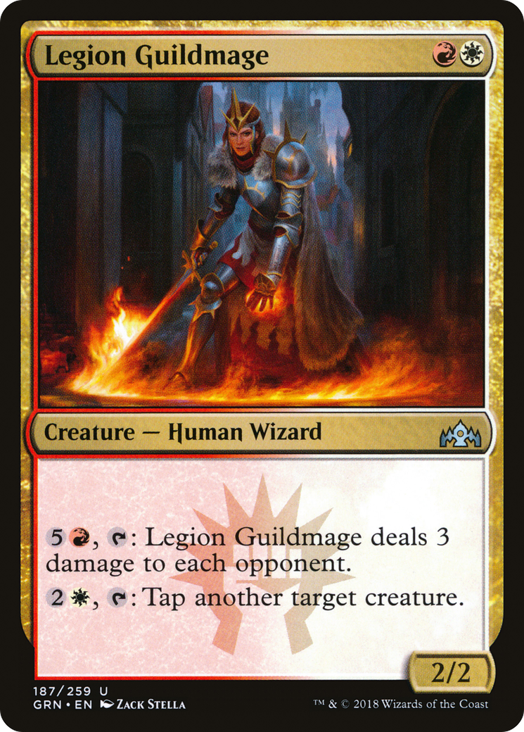 Legion Guildmage (GRN-187) [Guilds of Ravnica] MTG Single Wizards of the Coast