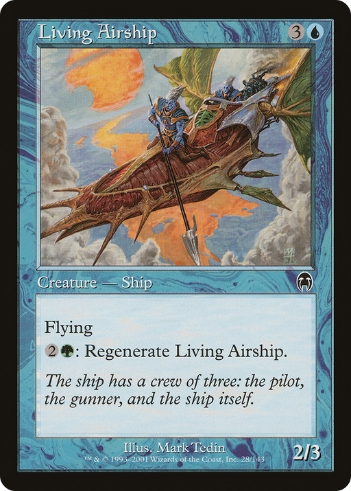 Living Airship (APC-028) [Apocalypse] MTG Single Wizards of the Coast