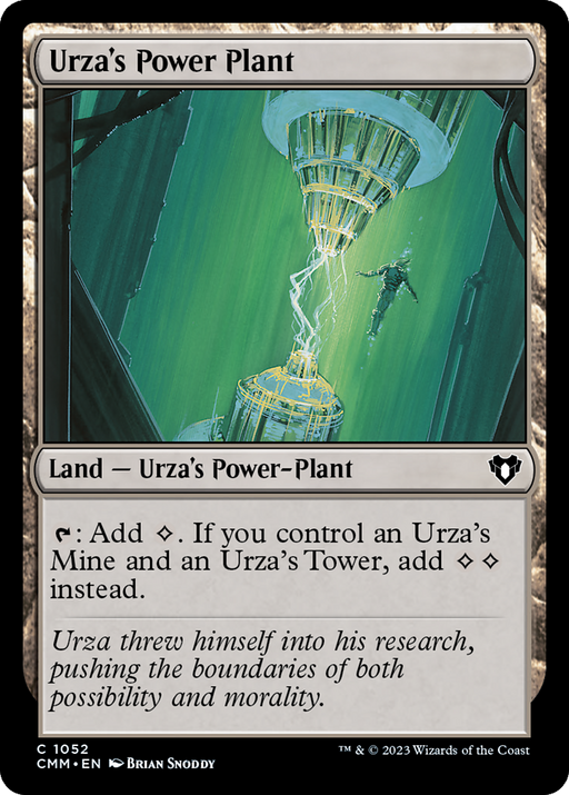 Urza's Power Plant (CMM-1052) [Commander Masters] MTG Single Wizards of the Coast