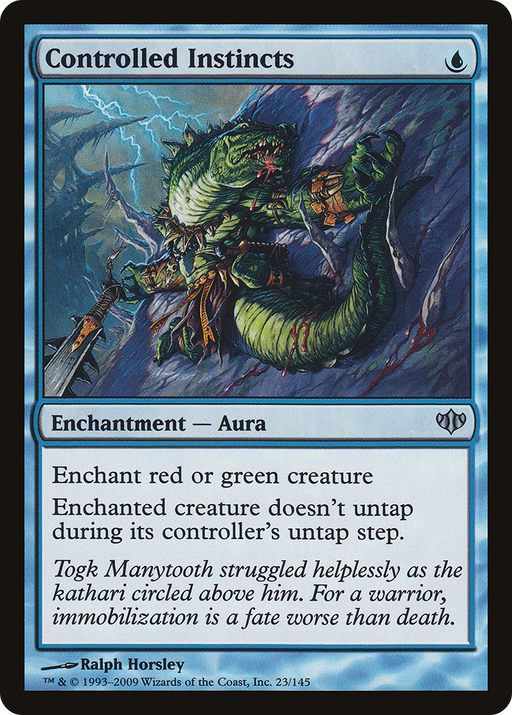 Controlled Instincts (CON-023) [Conflux] MTG Single Wizards of the Coast
