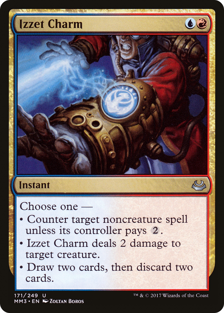 Izzet Charm [Modern Masters 2017] MTG Single Magic: The Gathering