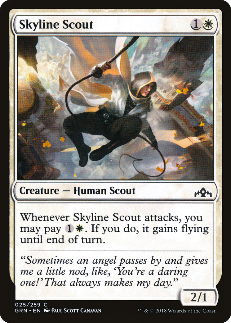 Skyline Scout (GRN-025) [Guilds of Ravnica] MTG Single Wizards of the Coast