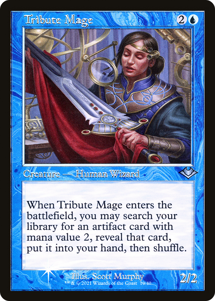 Tribute Mage (MH1-010) [Modern Horizons 1 Timeshifts] Foil MTG Single Wizards of the Coast