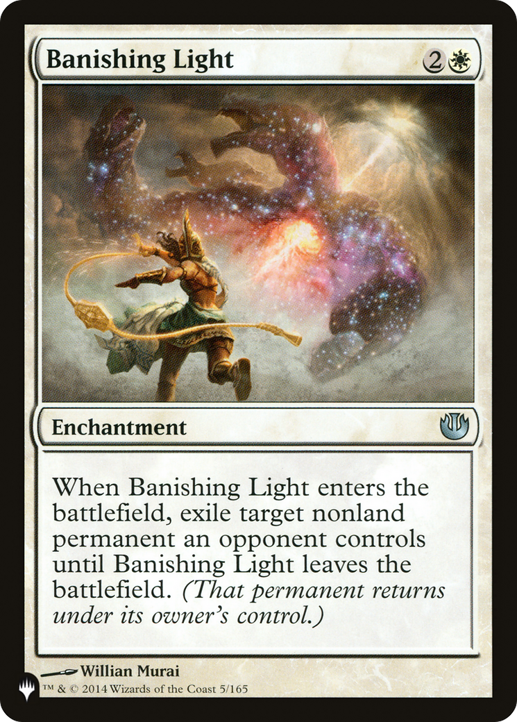 Banishing Light (LIST-JOU-5) [Mystery Booster] The List MTG Single Wizards of the Coast