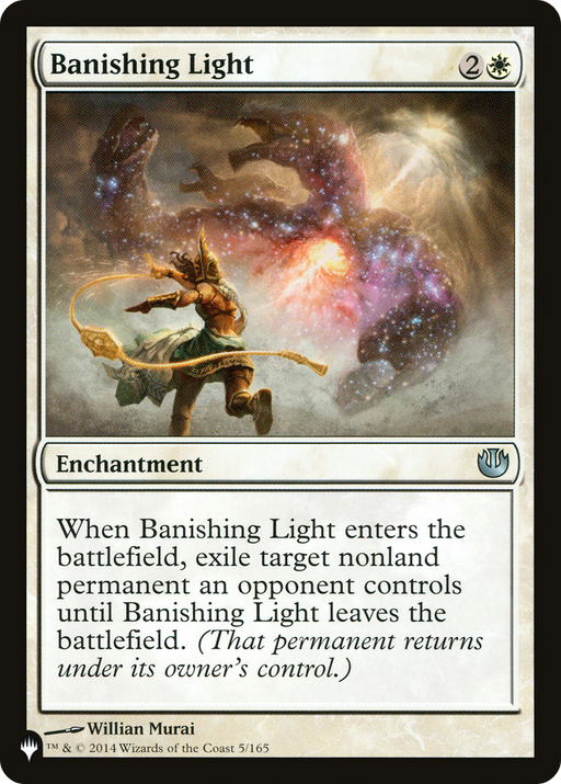 Banishing Light (LIST-JOU-5) [Mystery Booster] The List MTG Single Wizards of the Coast
