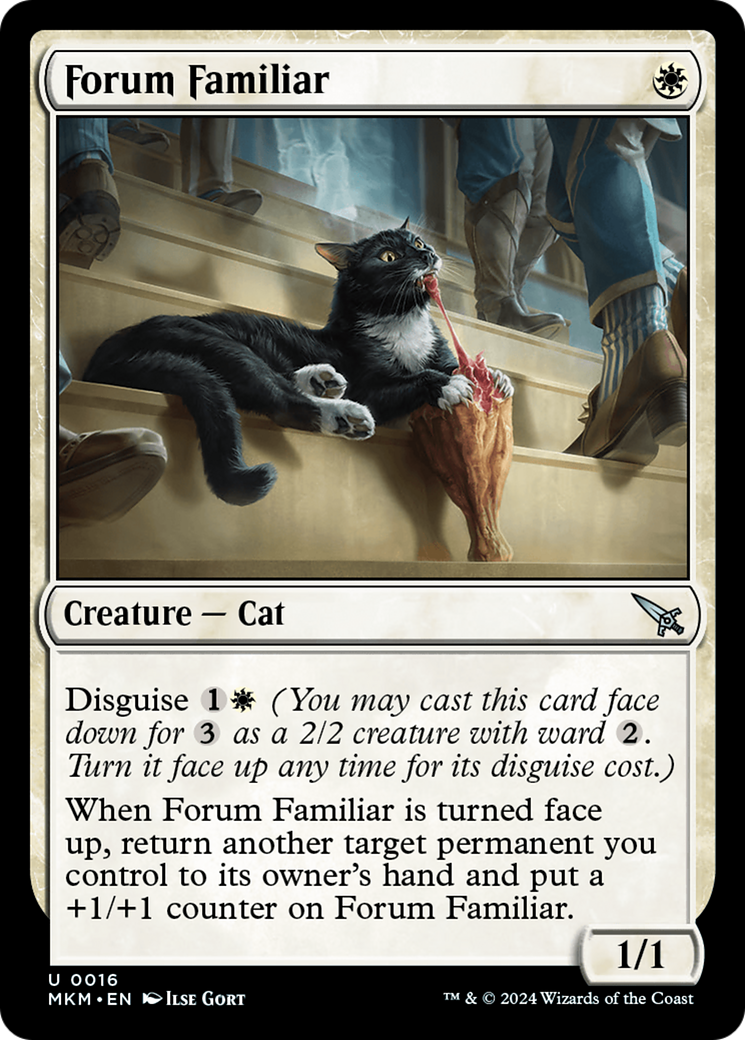 Forum Familiar (MKM-016) [Murders at Karlov Manor] MTG Single Murders at Karlov Manor
