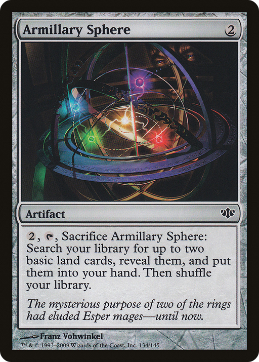Armillary Sphere (CON-134) [Conflux] MTG Single Wizards of the Coast