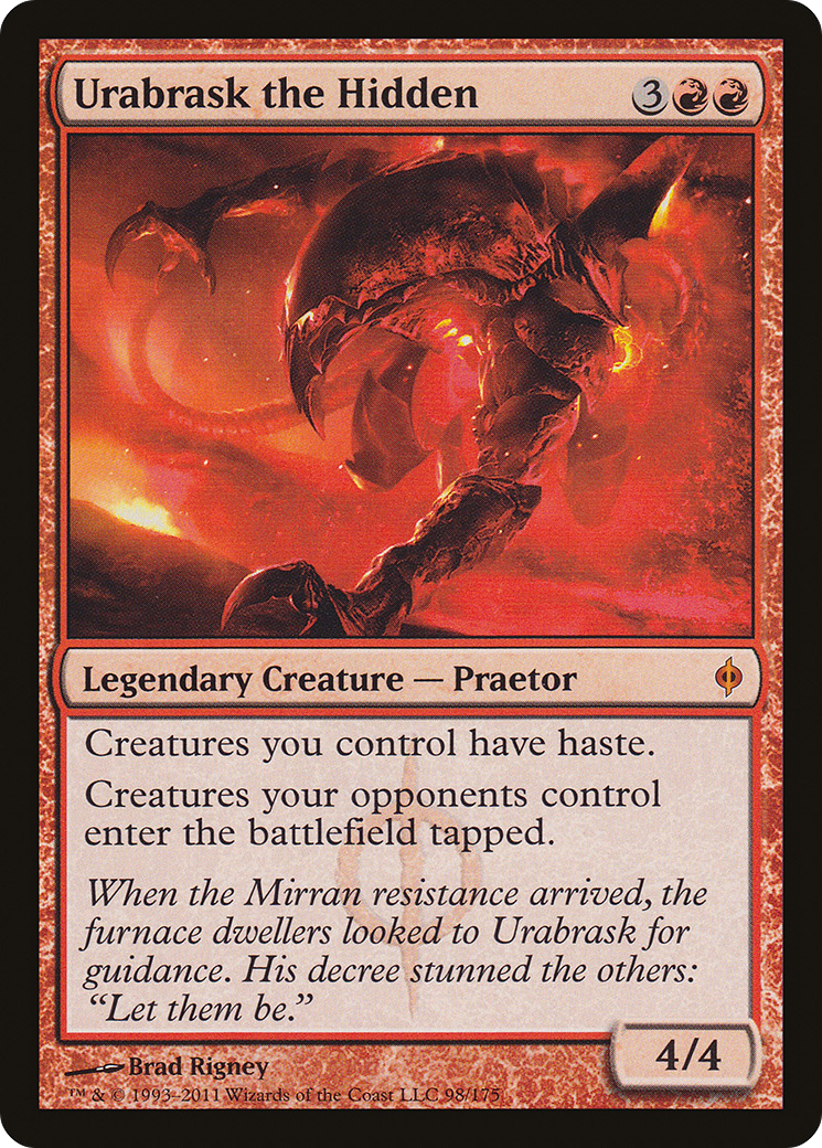Urabrask the Hidden (NPH-098) [New Phyrexia] MTG Single Wizards of the Coast