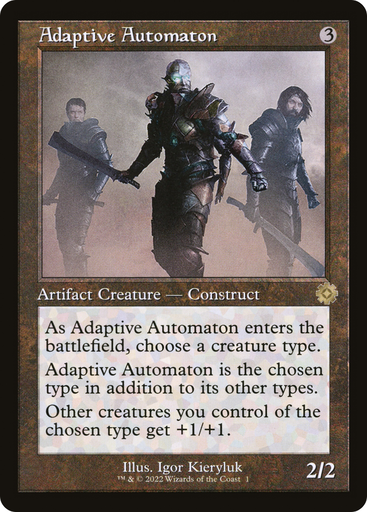 Adaptive Automaton (BRR-001) [The Brothers' War Retro Artifacts] Foil MTG Single Wizards of the Coast