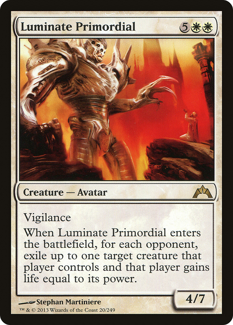 Luminate Primordial (GTC-020) [Gatecrash] MTG Single Wizards of the Coast