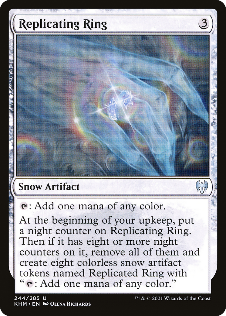 Replicating Ring (KHM-244) [Kaldheim] Foil MTG Single Wizards of the Coast